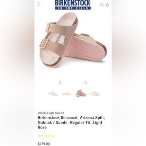 Arizona
Arizona Split Light Rose Nubuck/Suede Leather

Regular price
$279.00